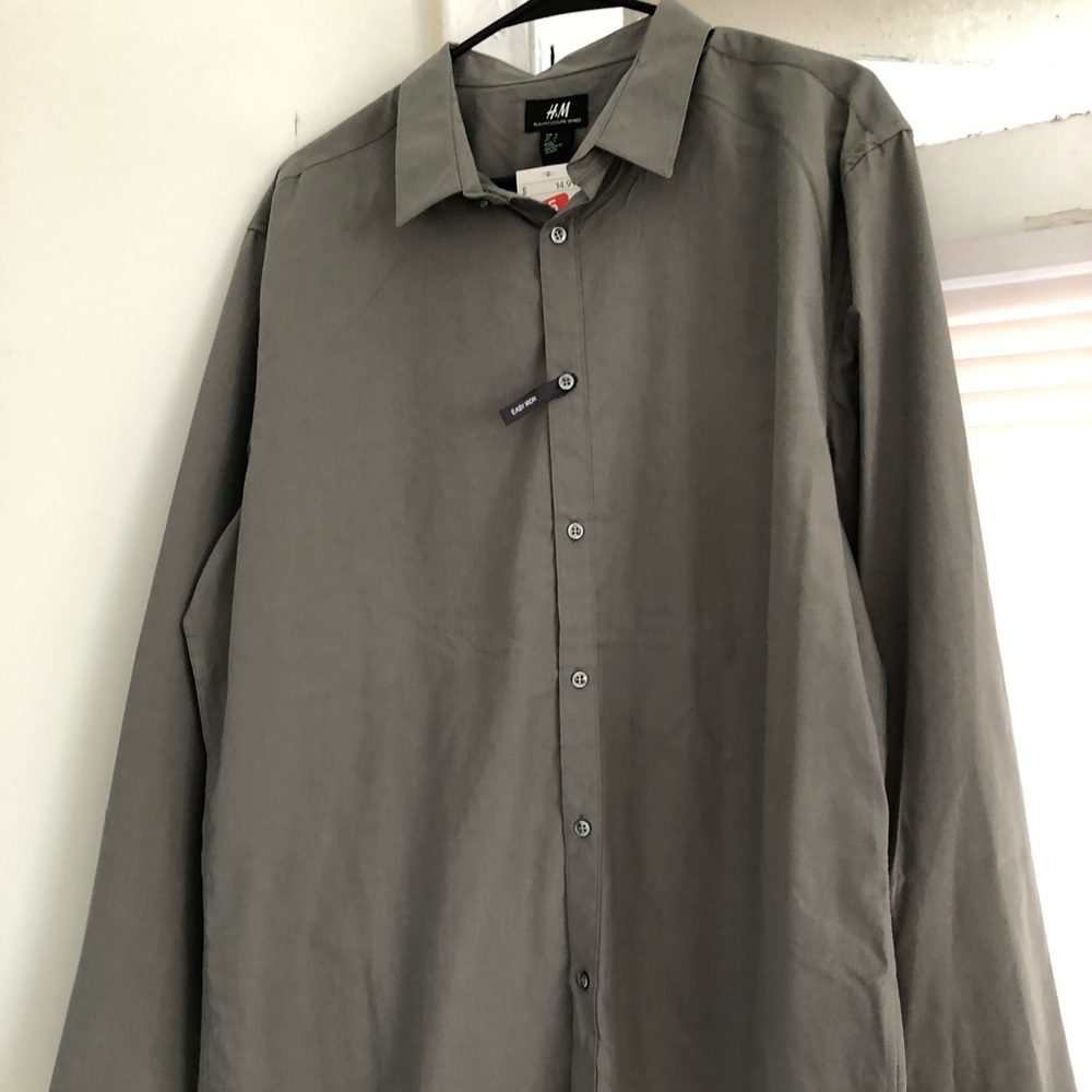 Grey Dress Shirt
